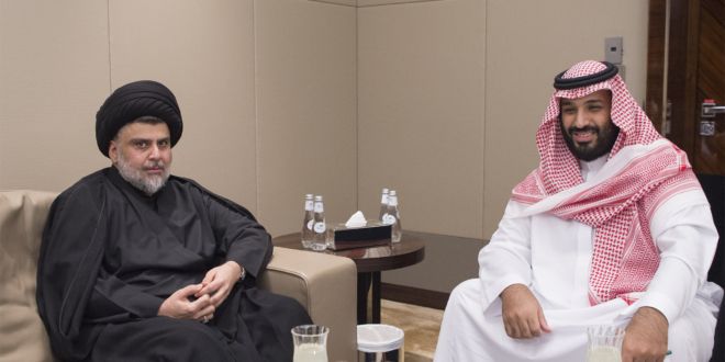 بالصور.. نائب الملك يبحث مع مقتدى الصدر العلاقات السعودية العراقية في جدة