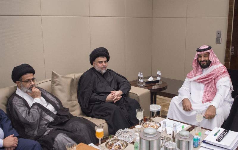 بالصور.. نائب الملك يبحث مع مقتدى الصدر العلاقات السعودية العراقية في جدة