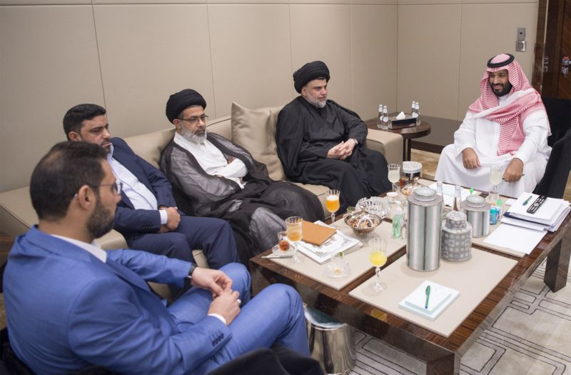 بالصور.. نائب الملك يبحث مع مقتدى الصدر العلاقات السعودية العراقية في جدة
