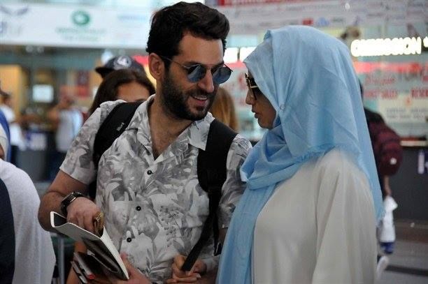 مراد يلدريم وزوجته في الحج – بالصور