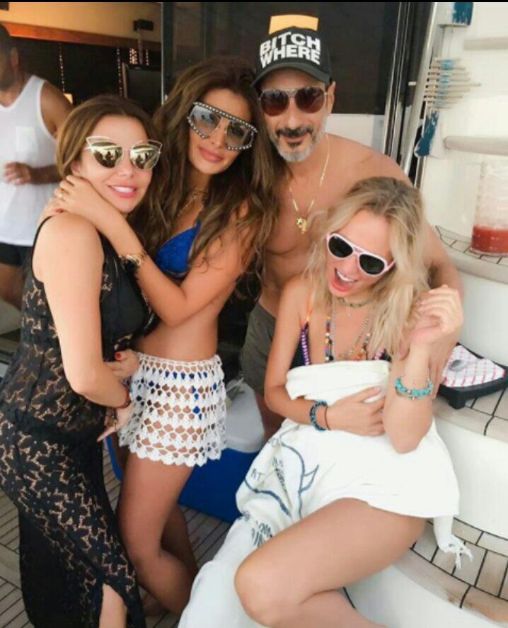 بالصور.. بيكينى غادة عادل وشيرين رضا يشعل الأجواء فى الجونة قبل حفل الافتتاح