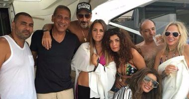 بالصور.. بيكينى غادة عادل وشيرين رضا يشعل الأجواء فى الجونة قبل حفل الافتتاح