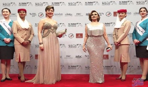 منة شلبي تظهر في شكل ملفت للنظر خلال تواجدها في مهرجان دبي