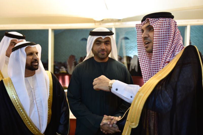 بالصور.. الإعلاميان حمود الفايز ورؤى الصبان يدخلان القفص الذهبي