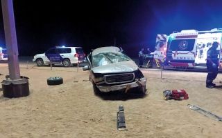 الامارات | وفاة 4 وإصابة 4 من أسرة واحدة  بتصادم في الظفرة