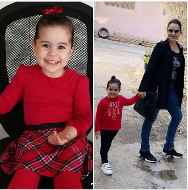 ضحكة ابنة كارول سماحة تخطف قلوب محبيها.. صور