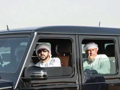حمدان بن محمد يشهد ختام بطولة السلق