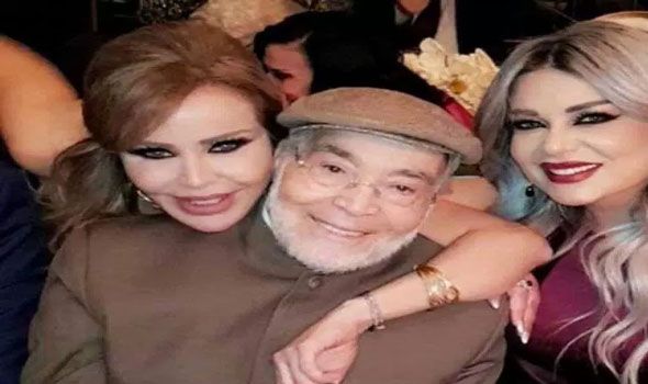 حسن يوسف يجالس الفاتنات حتى بعدما تخطى عقده الثمانين