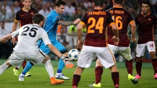 يلا شوت |مشاهده مباراة برشلونة وروما | بث مباشر الاسطورة الان