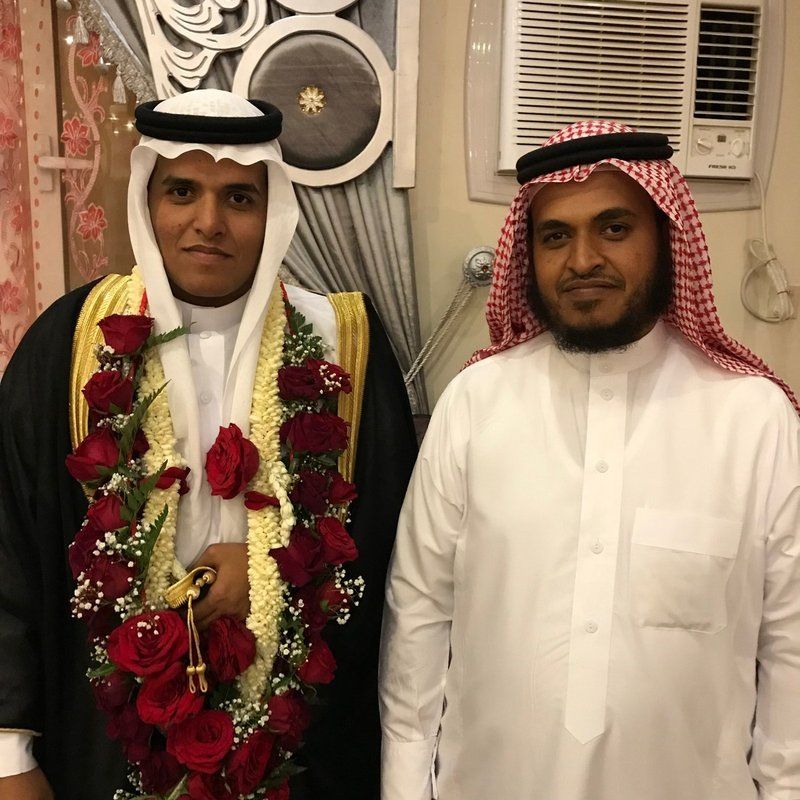 "المواسي" يحتفل بزفافه في صبيا