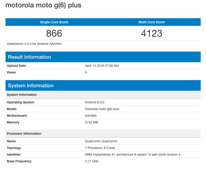 قبل الإعلان رسميا عنه.. المواصفات الكاملة لهاتف موتورولا Moto G6 Plus