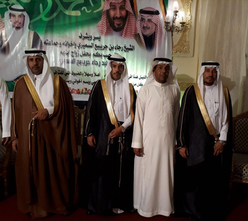 السعودية | شيخ قبيلة السمرة يحتفل بزواج «وليد» بأملج