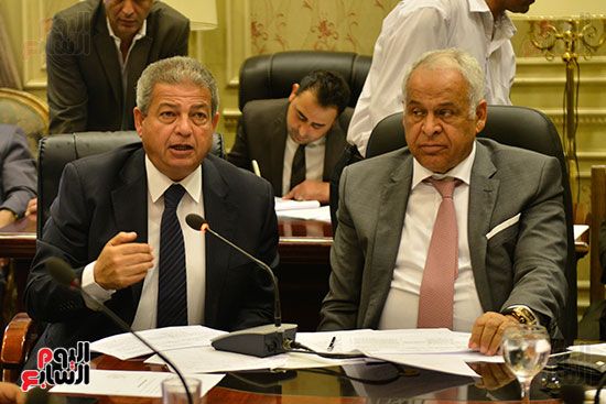 فرج عامر: استدعاء مسئول عن "المركزى للمحاسبات" بشأن تقرير ريو دى جانيرو - صور