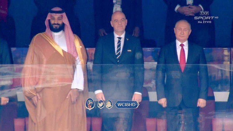 ولي العهد لمن توقعوا خسارة المنتخب قبل مباراة الافتتاح: أنا مع منتخبنا غالباً أو مغلوباً