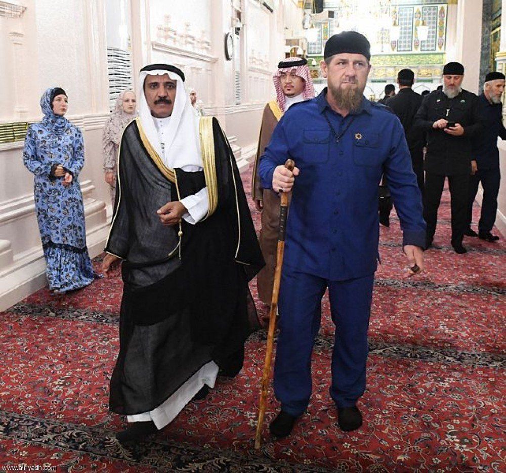 السعودية | الرئيس الشيشاني يزور المسجد النبوي