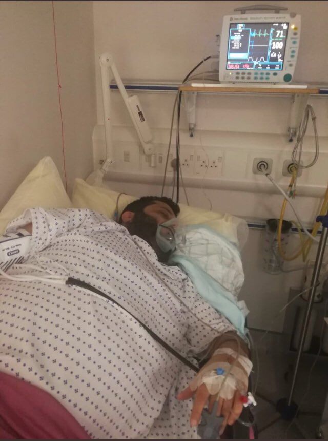 أول صورة لتركى آل الشيخ فى المستشفى