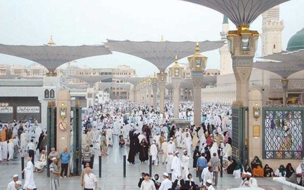 وصول 744 ألف حاج إلى «المدينة»