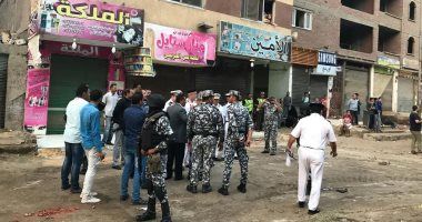 صور.. مدير أمن الجيزة يقود حملة لإزالة التعديات بشوارع العمرانية