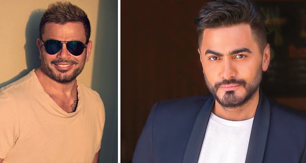 عمرو دياب يستعين بأغاني تامر حسني للترويج لألبومه الجديد.. ويَفشل