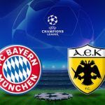 مشاهدة مباراة بايرن ميونخ وايك اثينا بث مباشر اليوم 23-10-2018 في بطولة دوري أبطال اوروبا