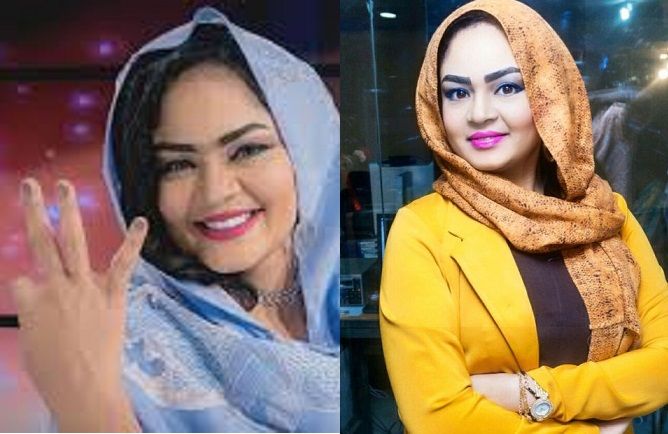 صورة عفوية لمودة حسن مع شاب تسبب لها في موقف محرج