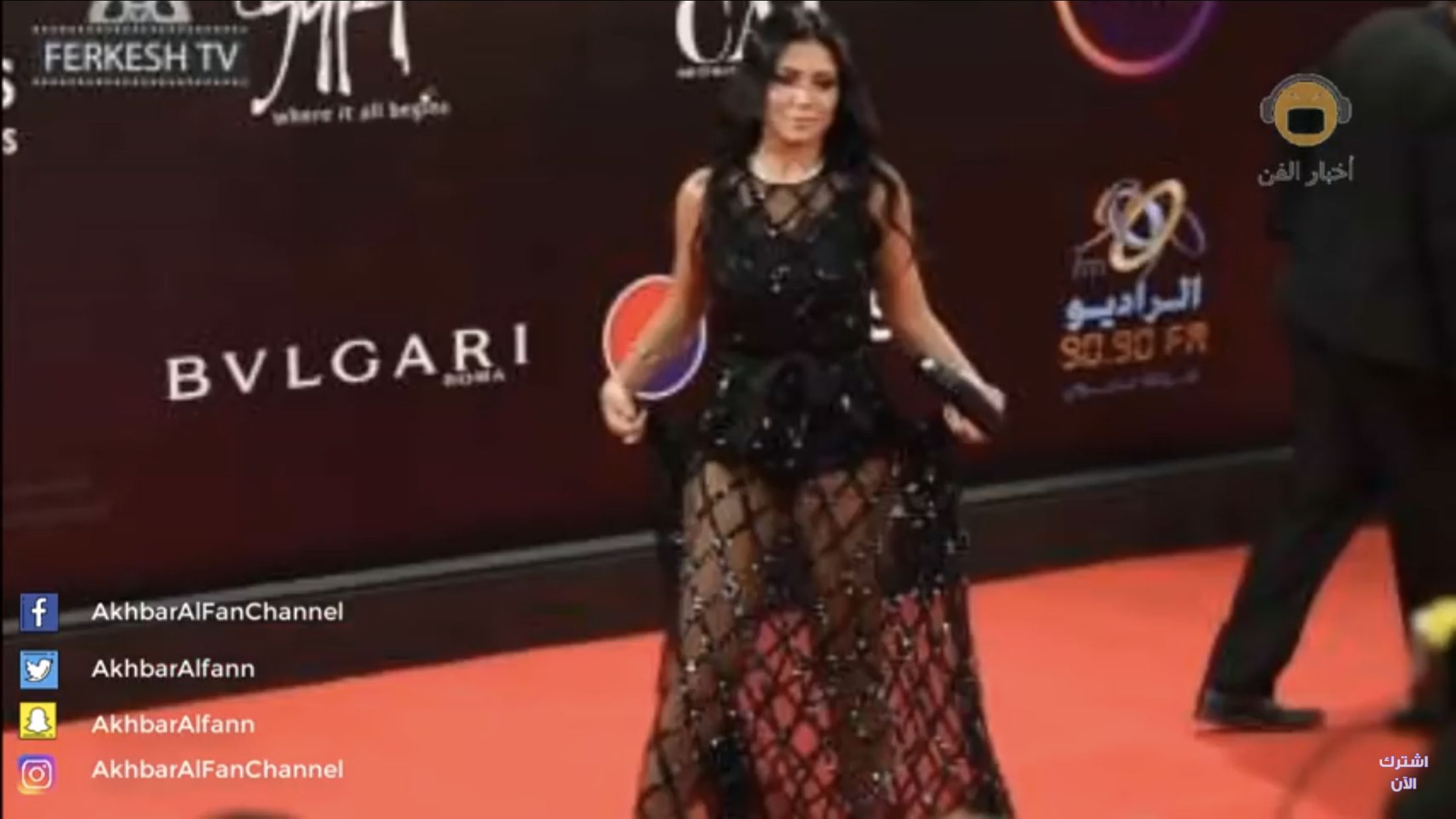 شاهد فضيحة فستان رانيا يوسف الجريء تصل العالمية .. وهذه العقوبة تنتظرها!!