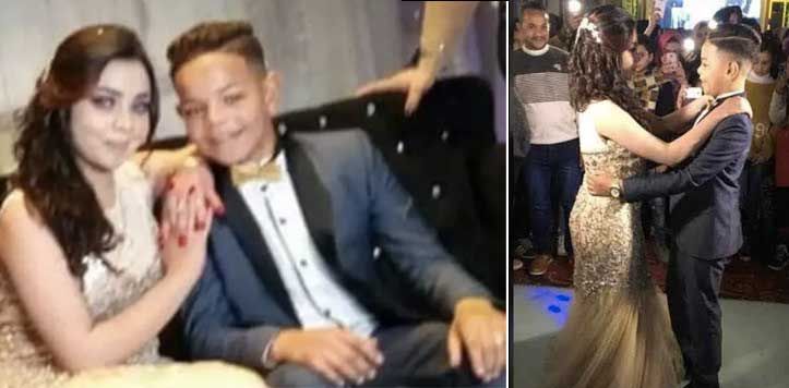 شاهد.. خطوبة طفلين مصريين تثير موجة من الغضب