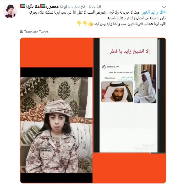 #إلا زايد.. عاصفة حب فى الوطن العربى تهز أذناب تنظيم الحمدين المتطاولين