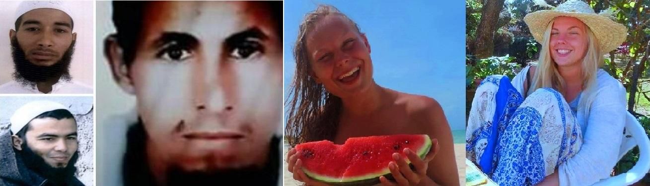صور المعتقلين في المغرب بشبهة اغتصاب وذبح السائحتين