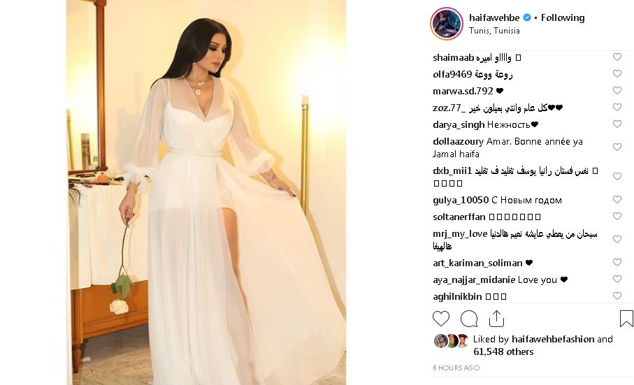 هيفاء وهبي بفستان رانيا يوسف "الهوت شورت" في رأس السنة.. من الأجمل؟