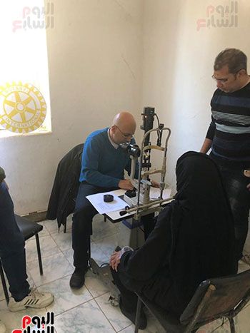 "حق الإبصار" حملة لروتاري قصر النيل لحماية السيدات من خطر فقدان البصر