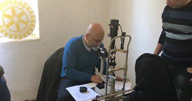 "حق الإبصار" حملة لروتاري قصر النيل لحماية السيدات من خطر فقدان البصر