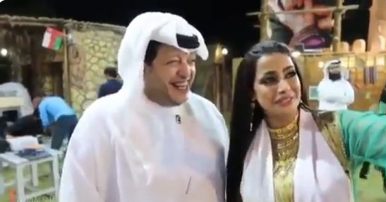 فضيحة مدوية لسعيد بن طحنون آل نهيان مع المغنية “شموخ” البحرينية!