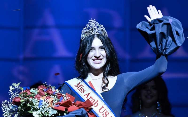 العراقية آية أغا تفوز بلقب Miss Arab USA 2019 .. فيديو