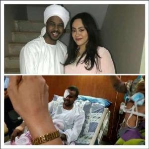 بالصور.. عقد قران الشاب سامح داخل مستشفى رويال كير الذي أصيب في تظاهرات بري