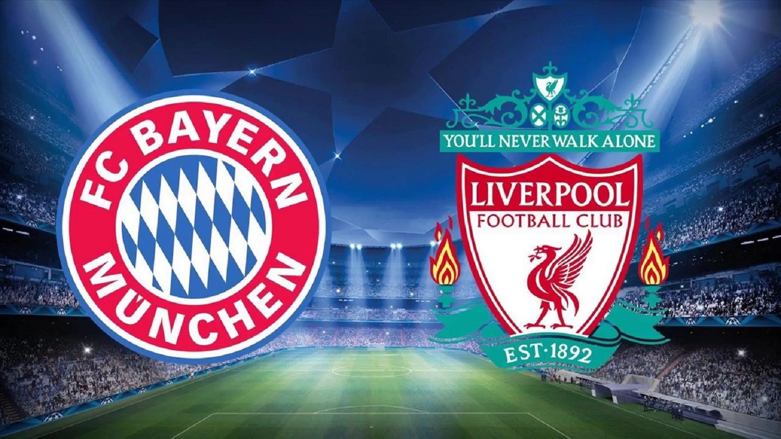 موعد مباراة ليفربول وبايرن ميونخ في دور ال16 من دوري أبطال أوروبا لقائي الذهاب والاياب