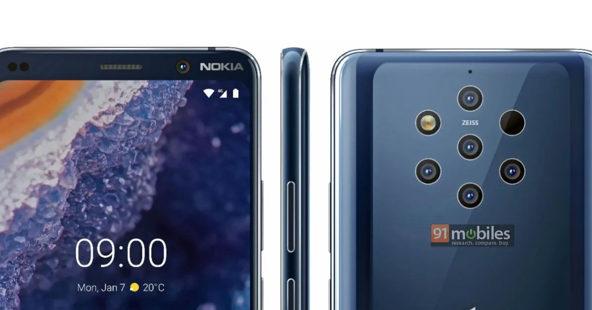 الكشف عن تفاصيل إضافية حول الهاتفين Nokia 9 PureView و Nokia 1 Plus من قبل FCC
