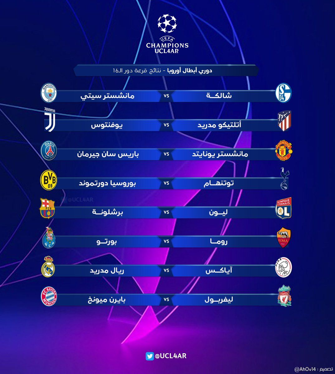 شاهد الموعد والقنوات المفتوحة الناقلة لمباريات دوري أبطال أوروبا دور الـ16|  مباراة ليفربول وبايرن...