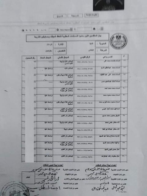 تراند اليوم : "افحص الآن" رابط نتيجة مسابقة التربية والتعليم السبت 2-3-2019 نتيجة مسابقة العقود المؤقتة...