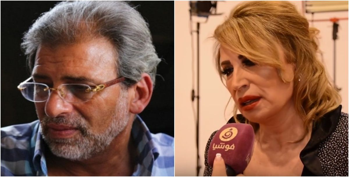 إيناس الدغيدي لخالد يوسف: كان لازم تاخد بالك!