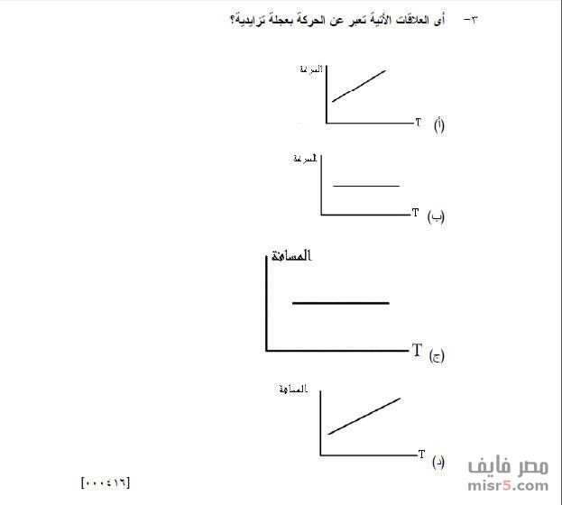 تراند اليوم : اسئلة تخصص علوم مسابقة التربية والتعليم 2019