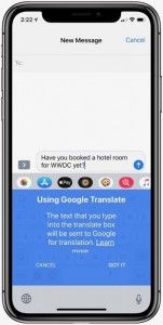 تطبيق Google Gboard لمنصة iOS يتيح الآن إمكانية الترجمة داخل التطبيق
