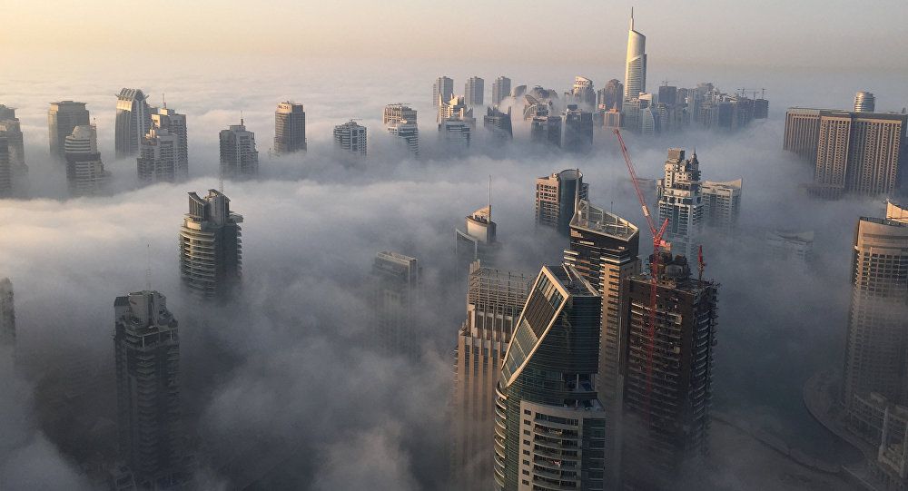 بالفيديو... رصد ظاهرة غريبة في سماء الإمارات