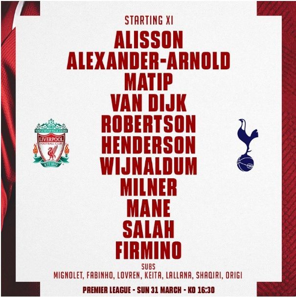 الآن بث حصرى مباشر HD مباراة ليفربول وتوتنهام|مشاهدة Liverpool يوتيوب | كورة لايف ليفربول ضد توتنهام...