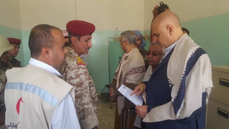 محافظ تعز .. يفاجئ الجميع ويدعو الإمارات رسميا لأول مرة للتدخل في تعز (صور وتفاصيل)