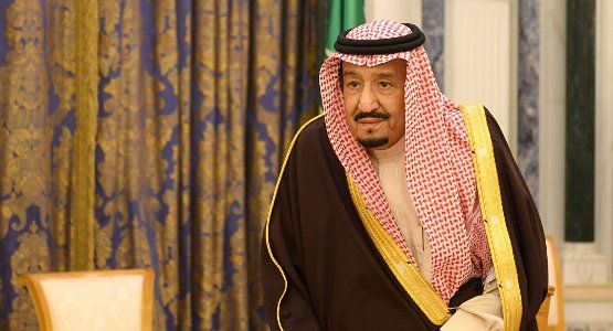 سر اجتماع الملك سلمان بالوفد الرفيع القادم من قطر