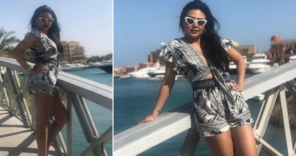 شاهد… رانيا يوسف بإطلالة مثيرة بمناسبة عيد الفصح!