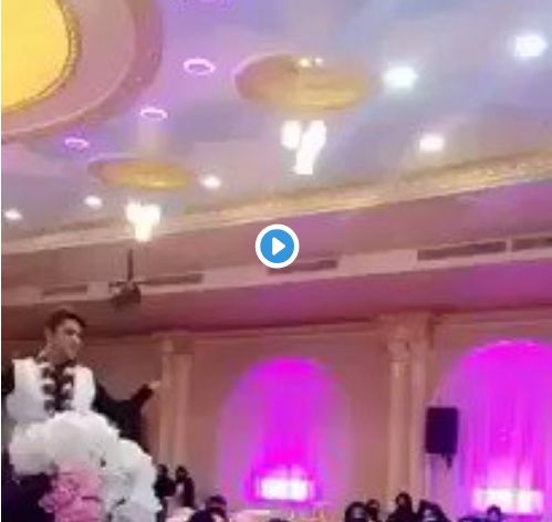 شاهد بالفيديو : شاب من الجنس الثالث يرقص امام النساء في احد صالات الاعراس بالرياض