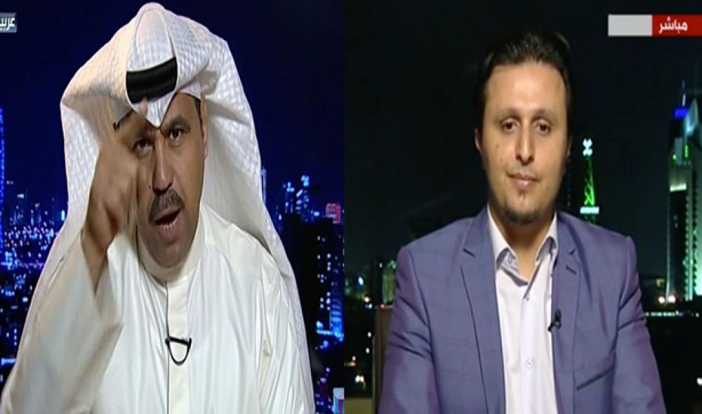 شاهد :الاتجاه المعاكس يشتعل بين فهد الشليمي والرحبي ... الاول يخاطب ياليتك تهتم باليمن والاخر يرد