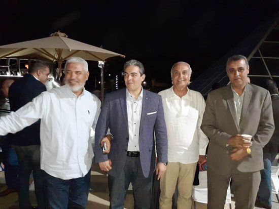 صور.. جمال الشاعر والديهى وشلبى يشاركون فى حفل إفطار نقابة الإعلاميين